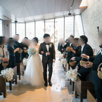 新郎新婦退場2