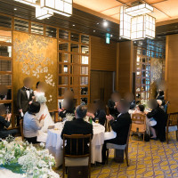 新郎新婦登場時