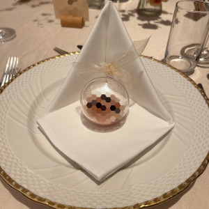 カプセル席札|750790さんのInStyle wedding KYOTO/テイクアンドギヴ・ニーズウェディングの写真(2453435)