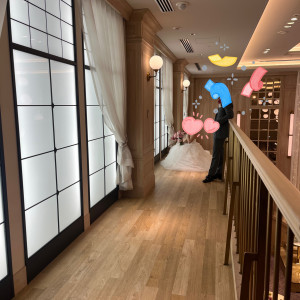 披露宴前の撮影|750790さんのInStyle wedding KYOTO/テイクアンドギヴ・ニーズウェディングの写真(2453442)