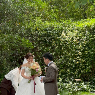 5月は新緑の季節なので森のような空間に