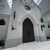 建物の中に建物があるという不思議な感じ！