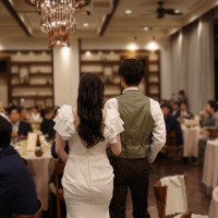 お色直し入場