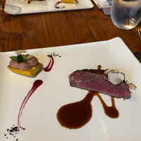 お肉とトリュフ。