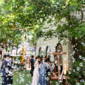 ガーデンの様子|750853さんの麻布迎賓館/テイクアンドギヴ・ニーズウェディングの写真(2453400)