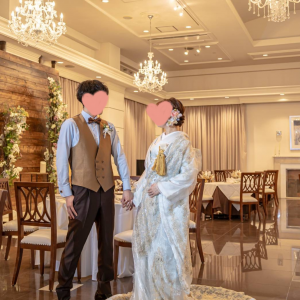 オーガンジー打掛いくつかありました！|750855さんのアイネスヴィラノッツェ宝ヶ池（クラウディアホールディングスグループ）の写真(2458399)