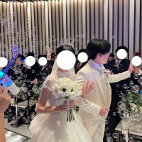 バブルシャワーで退場