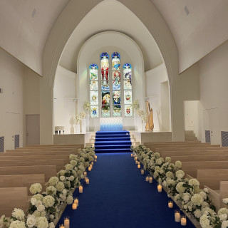 チャペル入ってすぐの景色