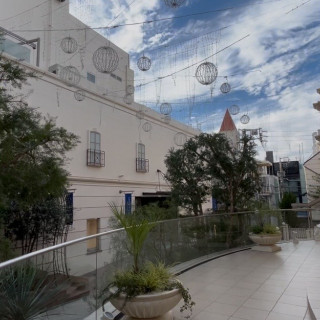 チャペルから出たゲスト目線の景色