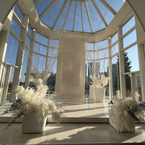 チャペルの吹き抜け窓|750891さんのアートグレイス・ポートサイドヴィラの写真(2580085)