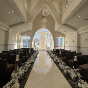 チャペル入ってすぐの景色|750891さんのアートグレイス・ポートサイドヴィラの写真(2580086)