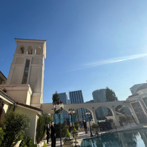 チャペル出てすぐ、挙式後になる鐘の塔|750891さんのアートグレイス・ポートサイドヴィラの写真(2580082)