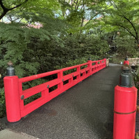 庭園にかかる橋