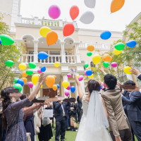 ガーデンで風船を飛ばせます。
その他にもたくさん演出あり。
