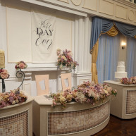 見学時　サンプルが飾られています