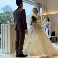 ダーズンローズの花束を渡した時