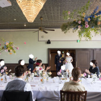 披露宴入場時の写真です