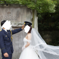 平日だからこそ撮れた会場入り口での写真です