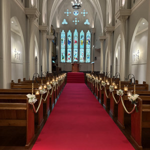 挙式会場の全体の様子です|750960さんのOSAKA St.BATH CHURCH(大阪セントバース教会)の写真(2456998)