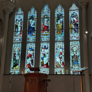 ステンドグラスです|750960さんのOSAKA St.BATH CHURCH(大阪セントバース教会)の写真(2457001)