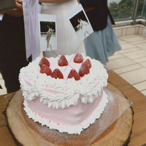 ケーキも入念に打ち合わせしました|751013さんのAT TERRACE ninomiyaの写真(2454549)