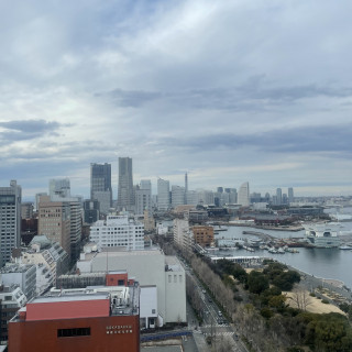 チャペルの廊下からの景色
