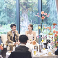 ナチュラルな雰囲気が出てて自分ららしい会場でした