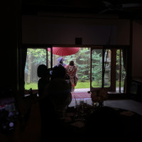 披露宴会場
新郎新婦入場口