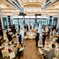 乾杯！！！(ゲスト40人だとこんな感じです)