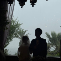 雨だったため海は見えないが晴れたら海が見えます