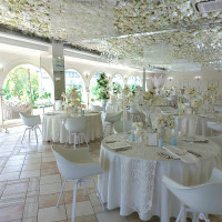 会場内すべてが真っ白でした