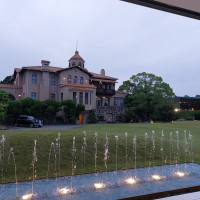 チャペルから見えるジェームズ邸