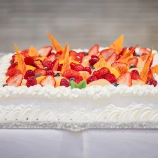 基本のウェデングケーキにしました。美味しかったです！