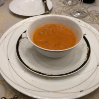蟹と卵入りふかひれスープ