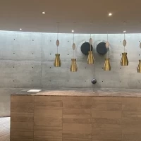 メニューによってはここで新郎新婦が料理の仕上げをできます