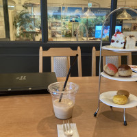 フェア参加時のデザート試食