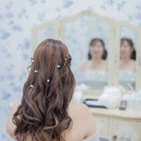 お色直しの時の控室も可愛かったです