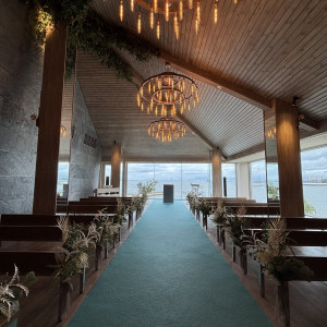 海に浮かぶ式場です|751336さんのOCEAN&RESORT MARIZON(オーシャン＆リゾート マリゾン)の写真(2456080)