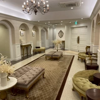 入り口すぐのロービー(ゲスト控室)