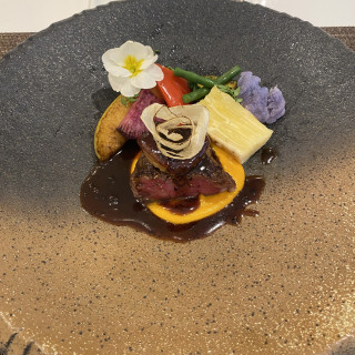 トリュフソースが美味しい
国産牛フィレ肉