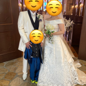 チャペル前でお写真|751437さんのベルクラシック旭川の写真(2456647)