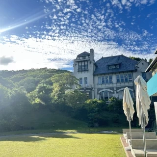 お庭が広くとても開放感があります。