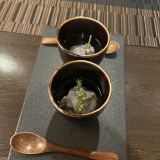 試食のお茶漬け