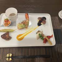 試食のコース料理