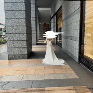 披露宴後の撮影|751492さんのオリエンタルホテル 神戸・旧居留地の写真(2561075)