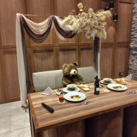 二次会新郎新婦席