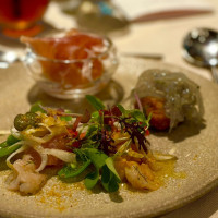 前菜です。こだわり野菜たくさん