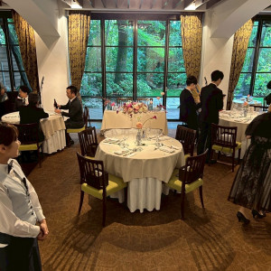 広々8卓です。|751521さんのTHE NANZAN HOUSE （ザ ナンザン ハウス）の写真(2457284)