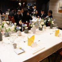 狭い会場だったのでゲストの表情がよく見える
