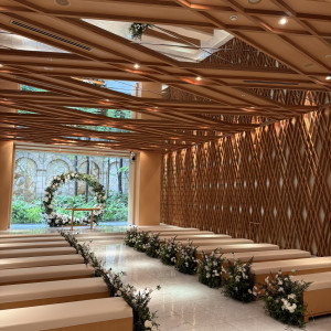 緑溢れて素敵|751603さんのデュクラス大阪/FIVESTAR WEDDINGの写真(2457534)